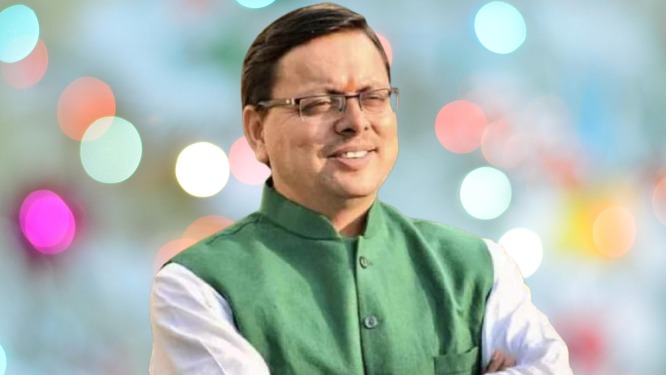 PUSHKAR SINGH DHAMI BIOGAPRHY